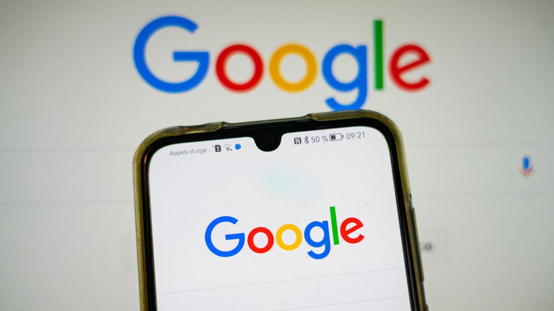 Portada del buscador de Google