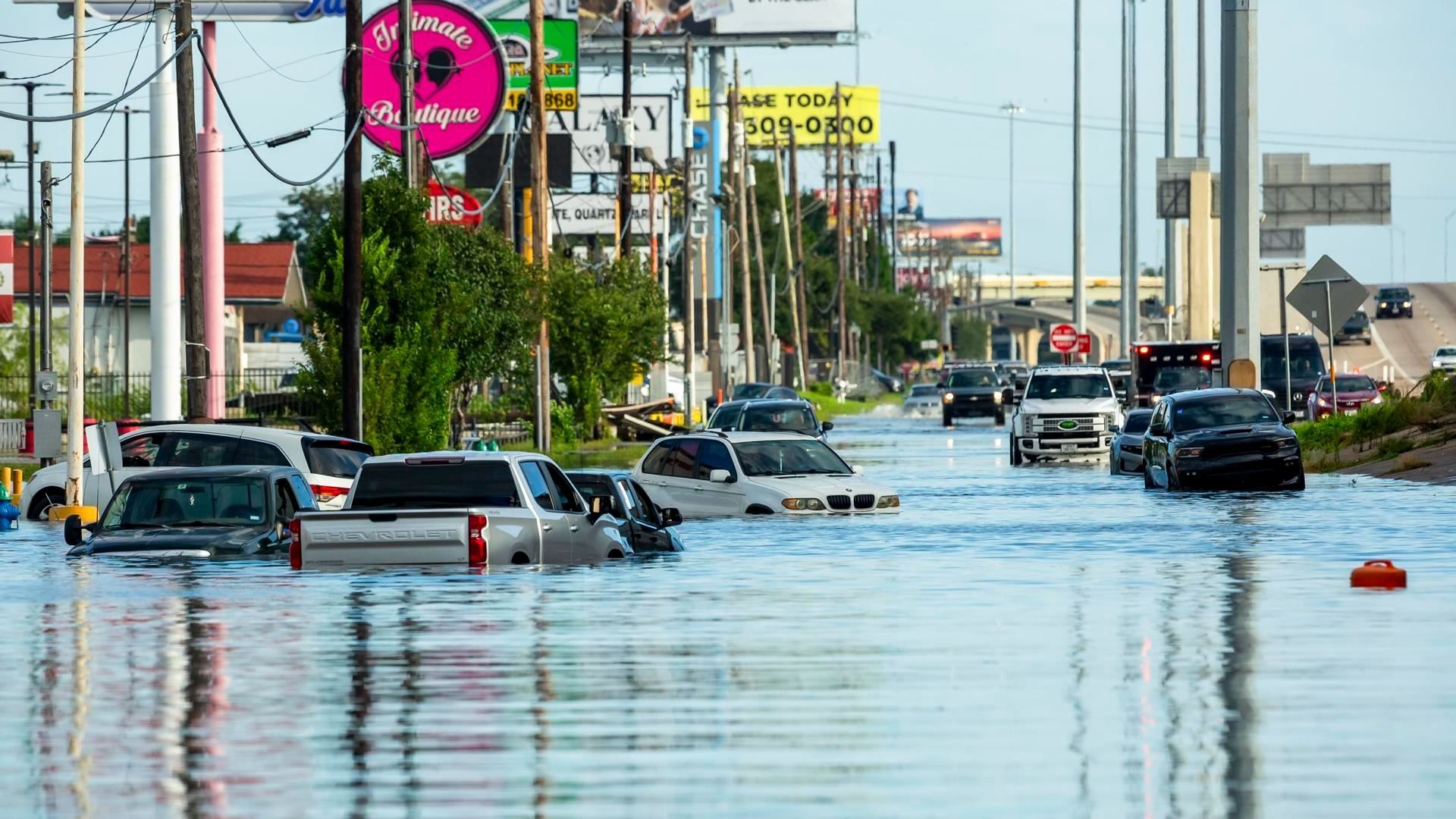 Inundaciones por huracán Beryl en Texas, Estados Unidos