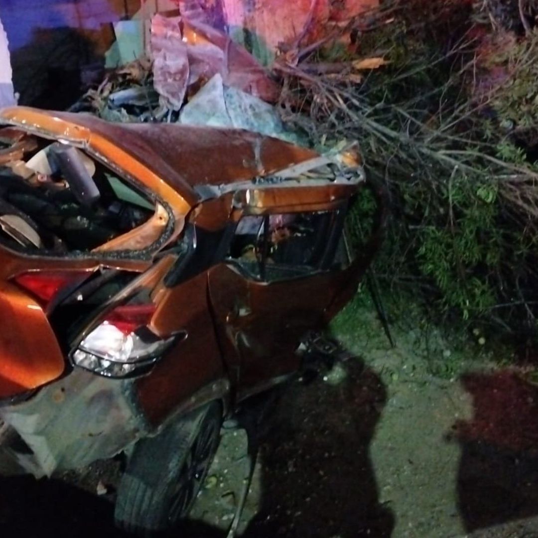 fuerte choque en la carretera 57 en san luis potosi