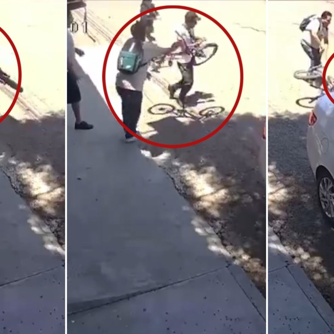 Joven Arroja su Bicicleta a Delincuente Mientras Huía y Ayuda a Detenerlo en Ecatepec