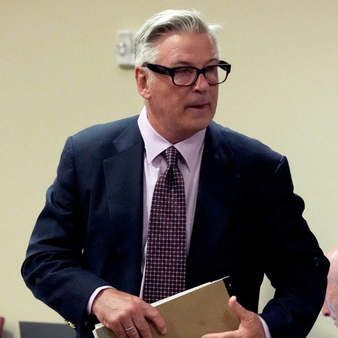 El actor Alec Baldwin durante alegatos de juicio
