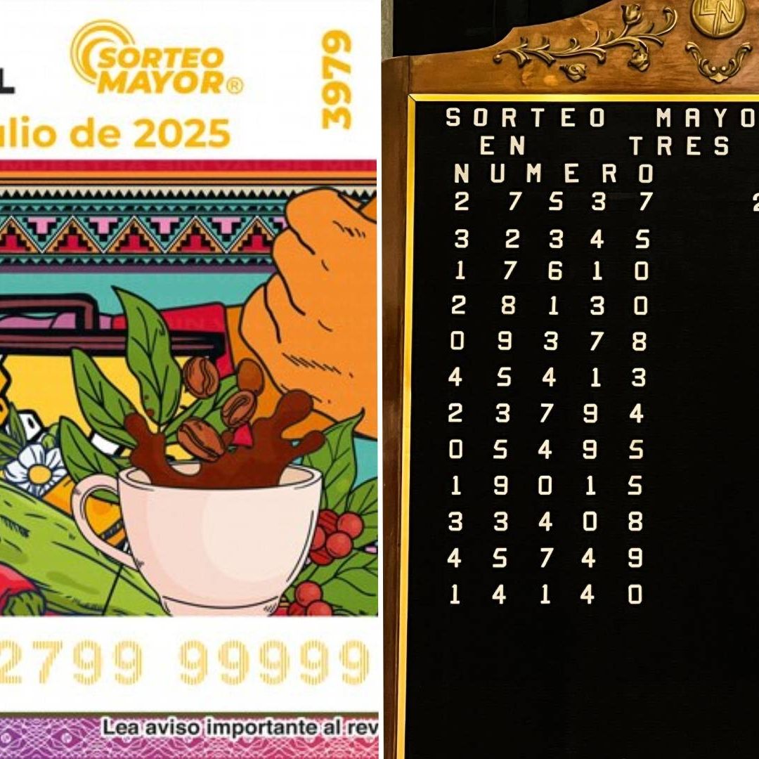 ¿Dónde Cayó Premio Mayor de Lotería Nacional 15 de Julio 2025? Comprobar Lista de Sorteo Mayor 3979