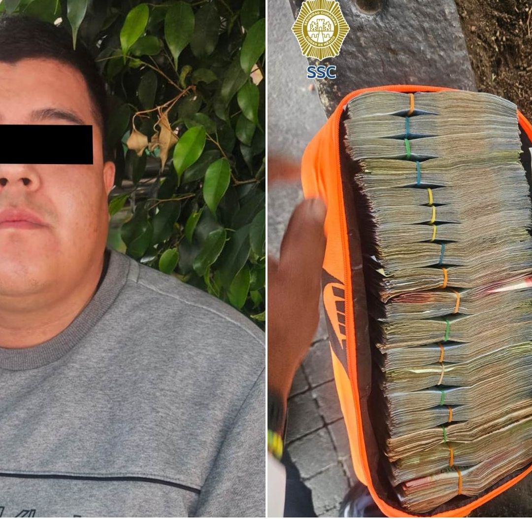 Detienen a Motociclista en la GAM por No Portar Casco y le Encuentran 1 MDP Debajo del Asiento