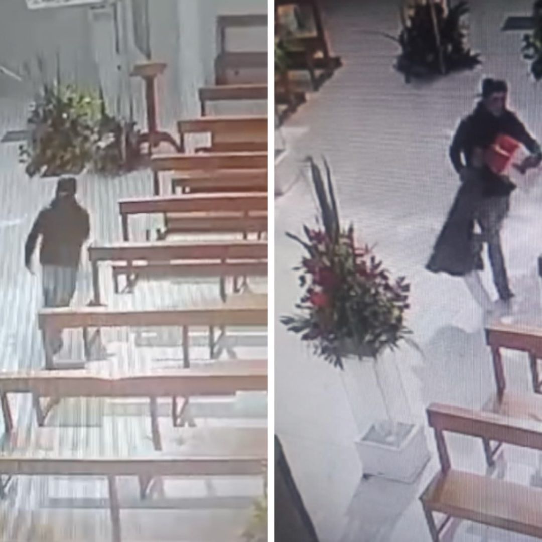 Roban Limosnas de la Fiesta Patronal en Cuautlancingo, Puebla. Foto: Ana Celia Lara | N+