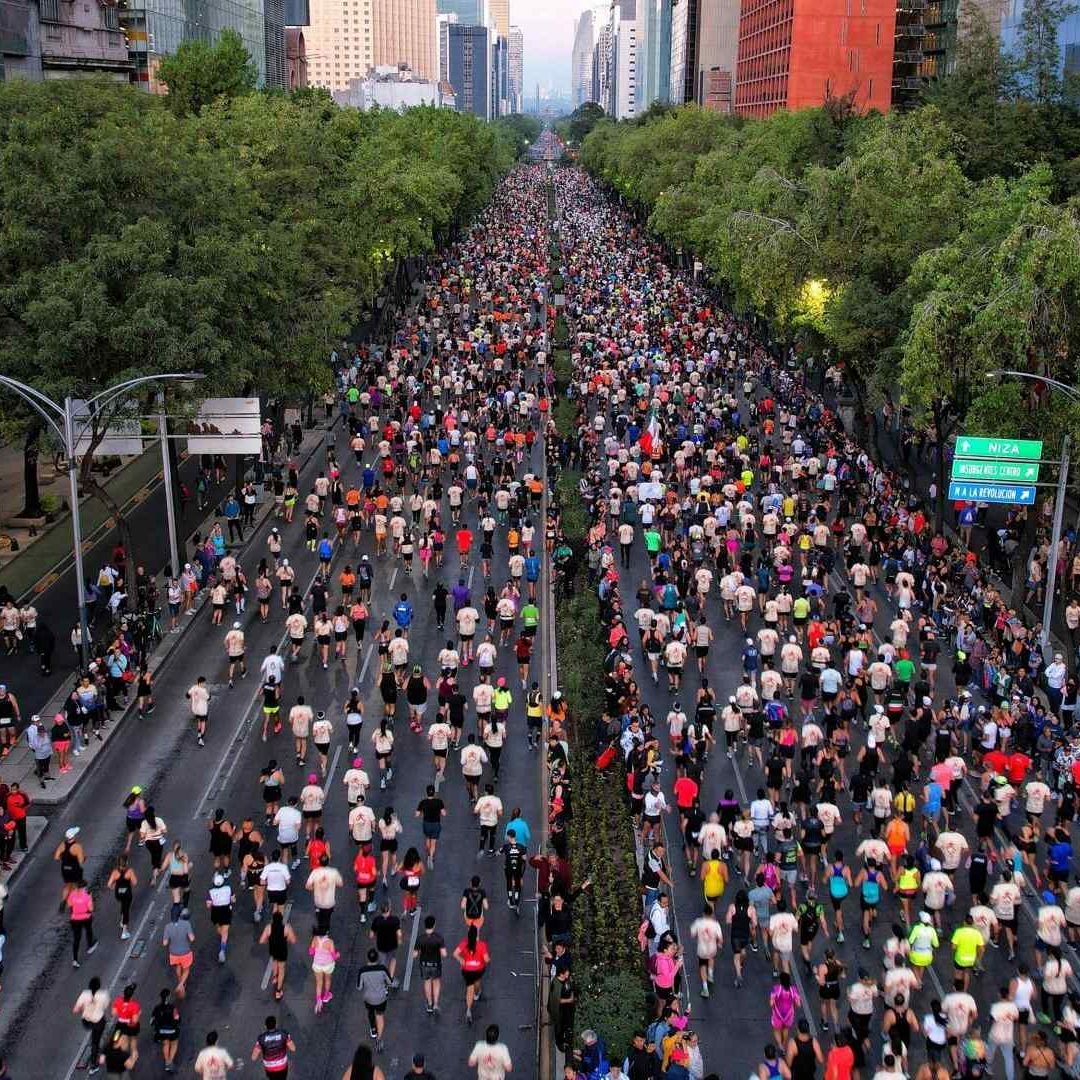 El Medio Maratón de la CDMX 2024 se realizará este domingo 14 de julio en todo el Paseo de la Reforma
