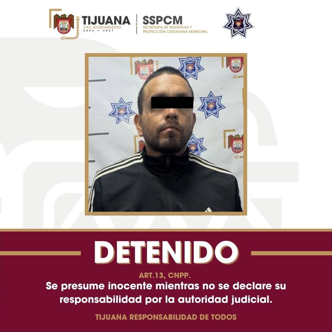 Detienen a Hombre Presuntamente Vinculado a Varios Homicidios en Tijuana