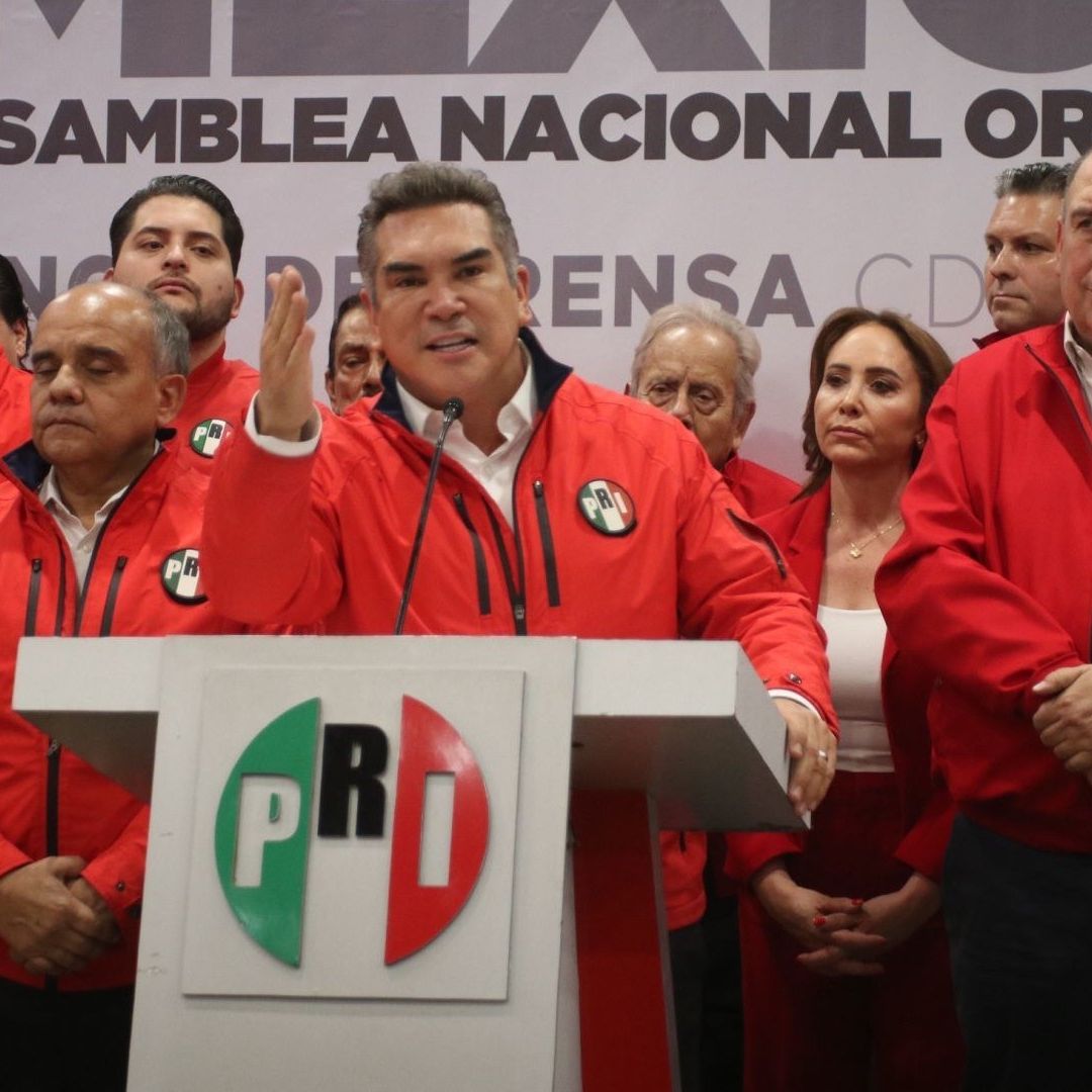 Alejandro Moreno, líder nacional del PRI
