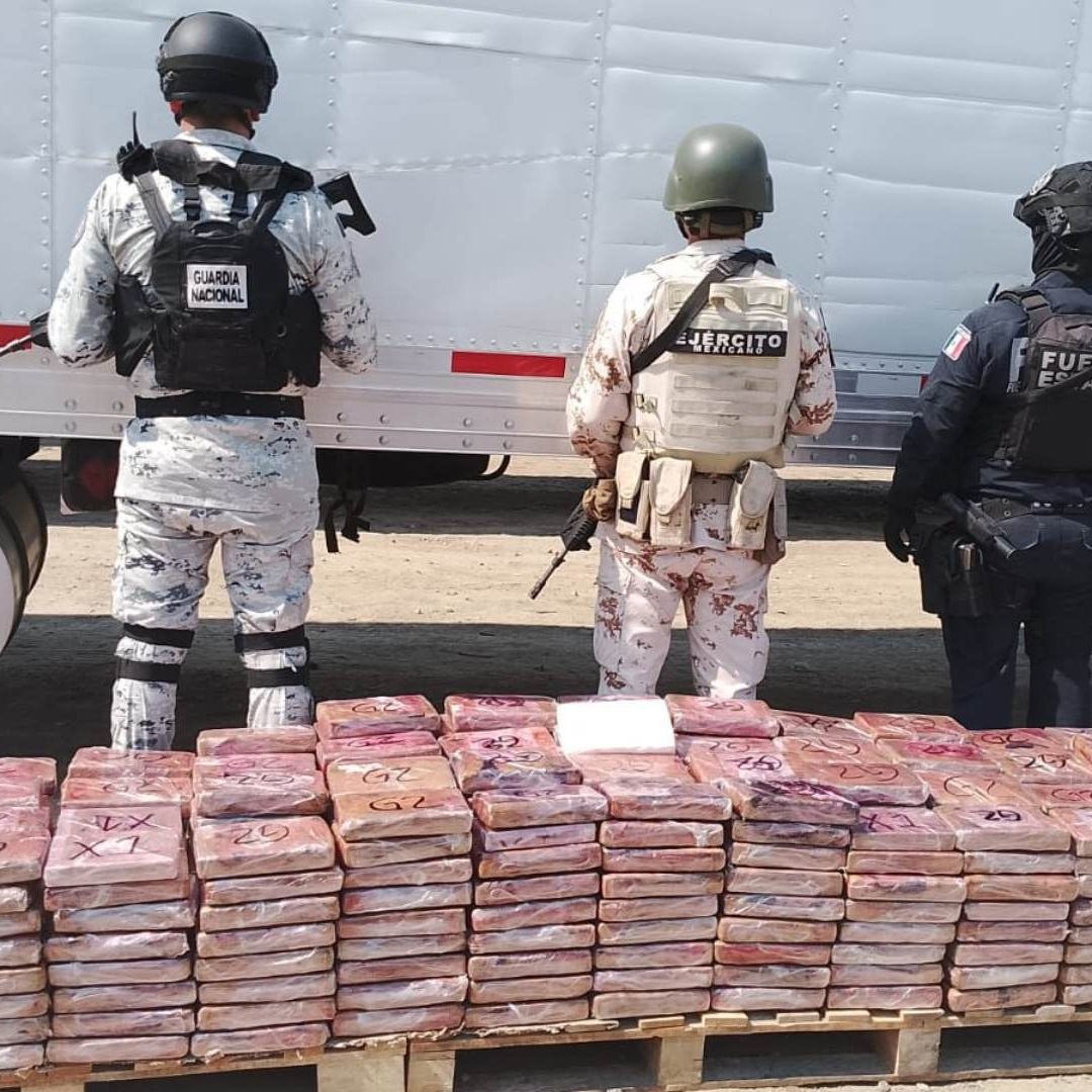 Decomisan 455 kilogramos drogas en colonia de Tijuana