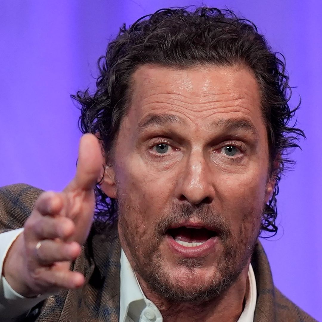 Matthew McConaughey sufre picadura de abeja