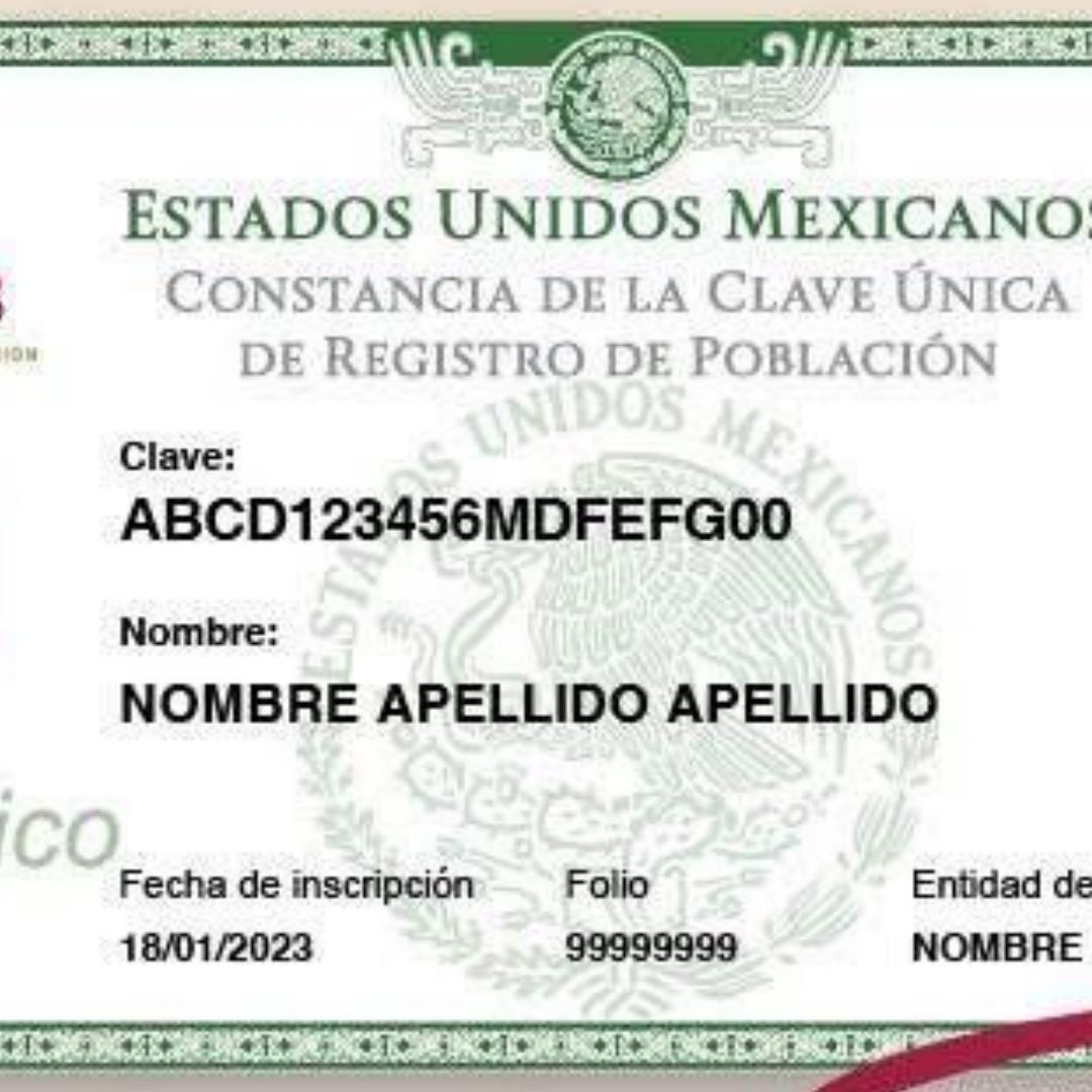 Cuándo entra en vigor la CURP Biométrica en México a partir de esta fecha será obligatoria según el DOF