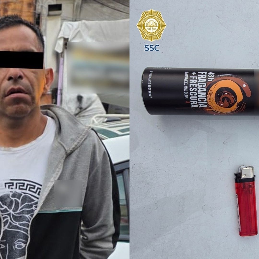 Sujeto Usa Encendedor y un Desodorante en Aerosol para Quemar a Una Persona, en la CDMX