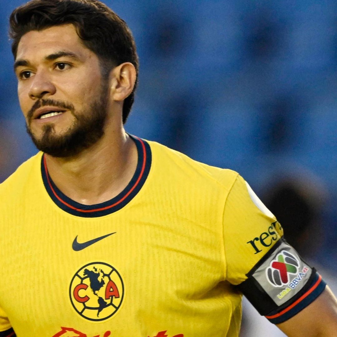 Henry Martín consiguió un doblete para el América. Foto AFP