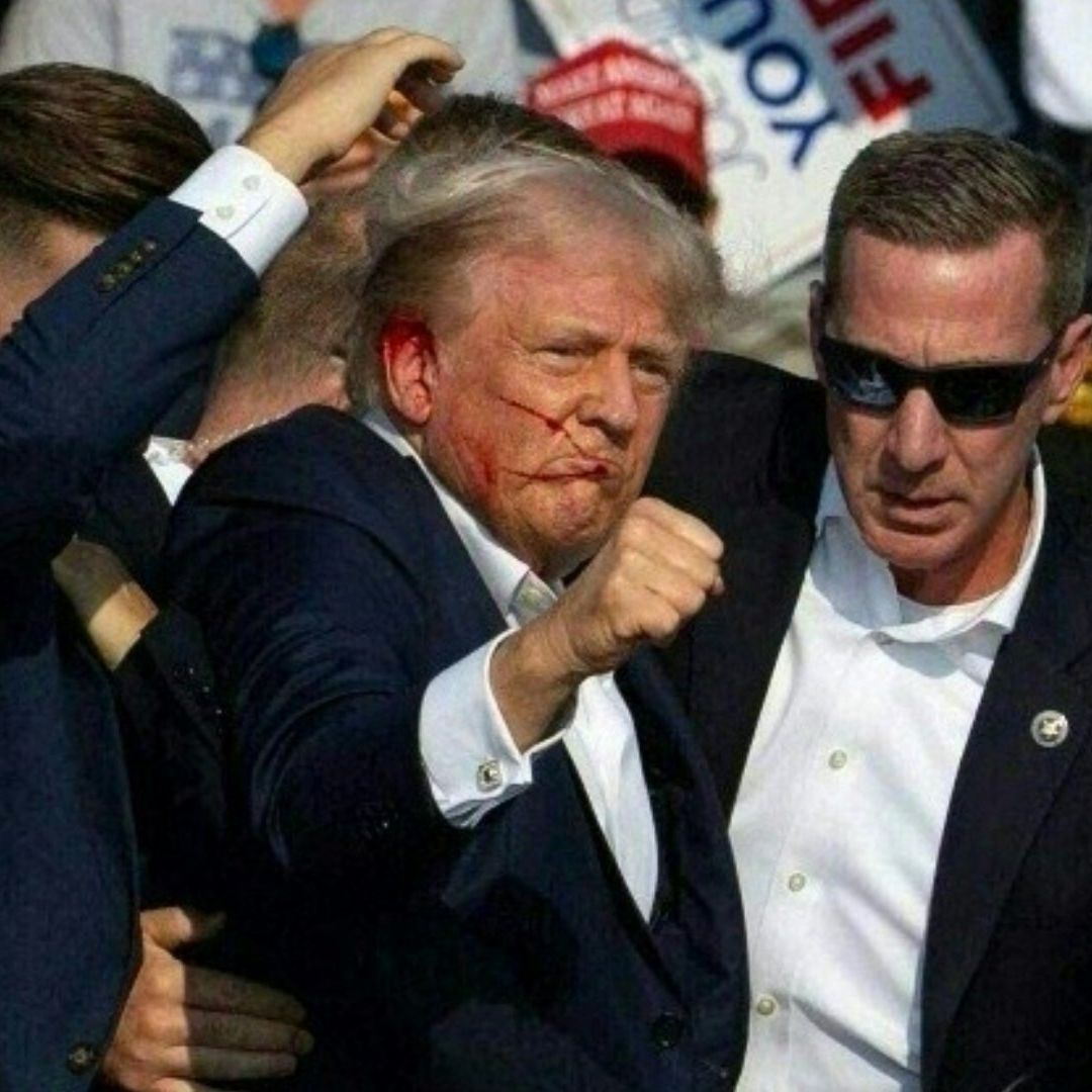 Sonaron disparos durante mitin del expresidente Donald Trump