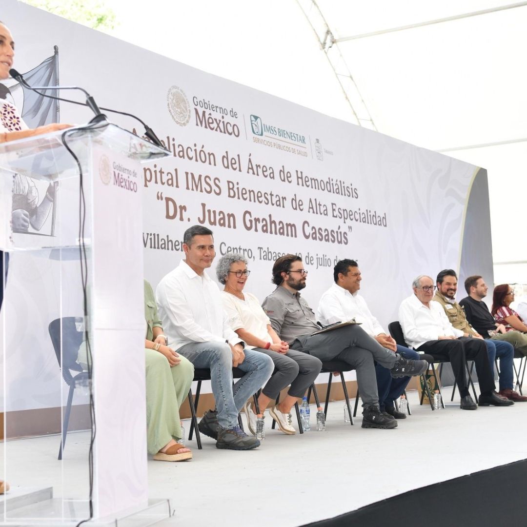 La mandataria también se refirió al programa Salud Casa por Casa