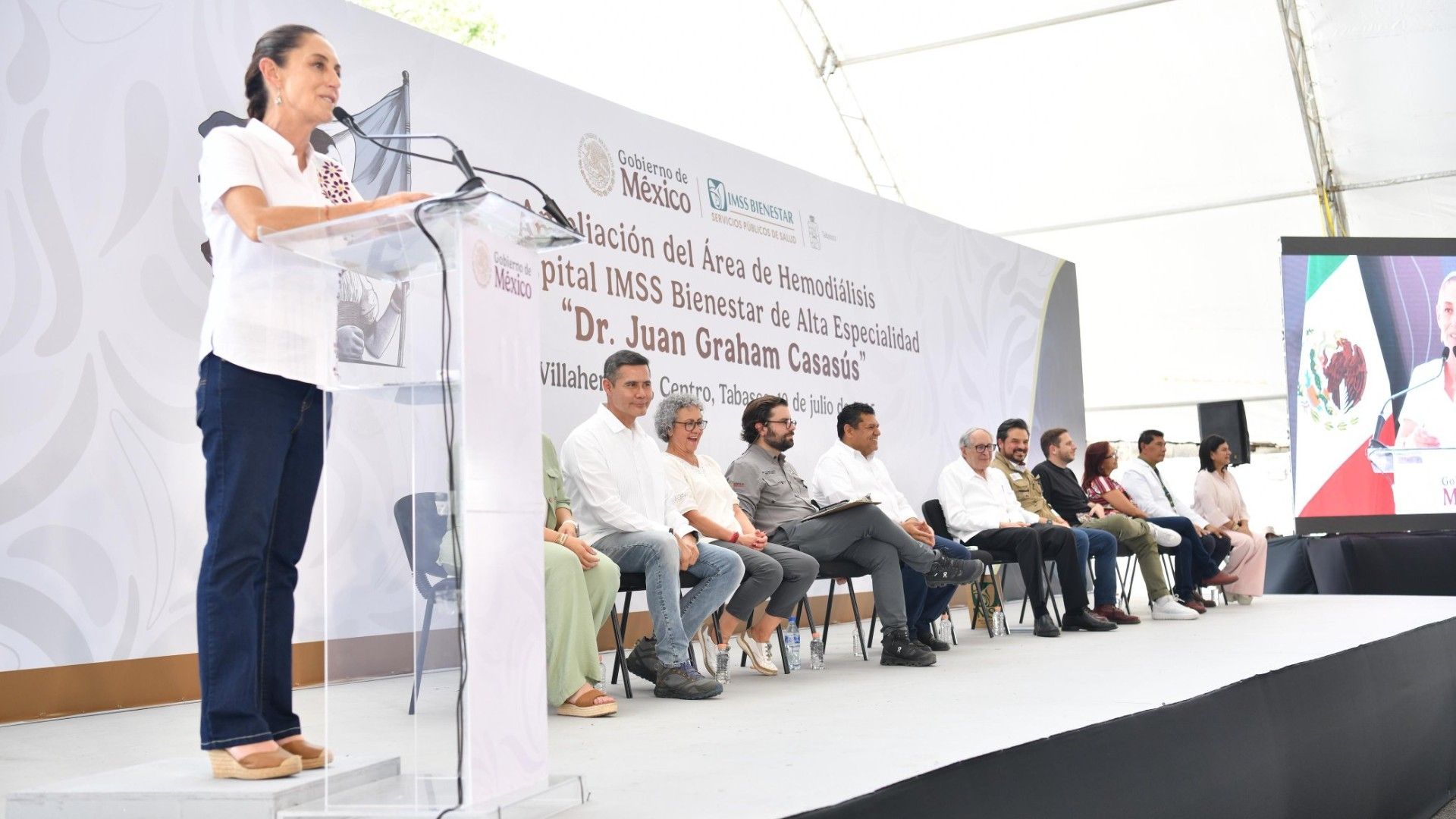 La mandataria también se refirió al programa Salud Casa por Casa