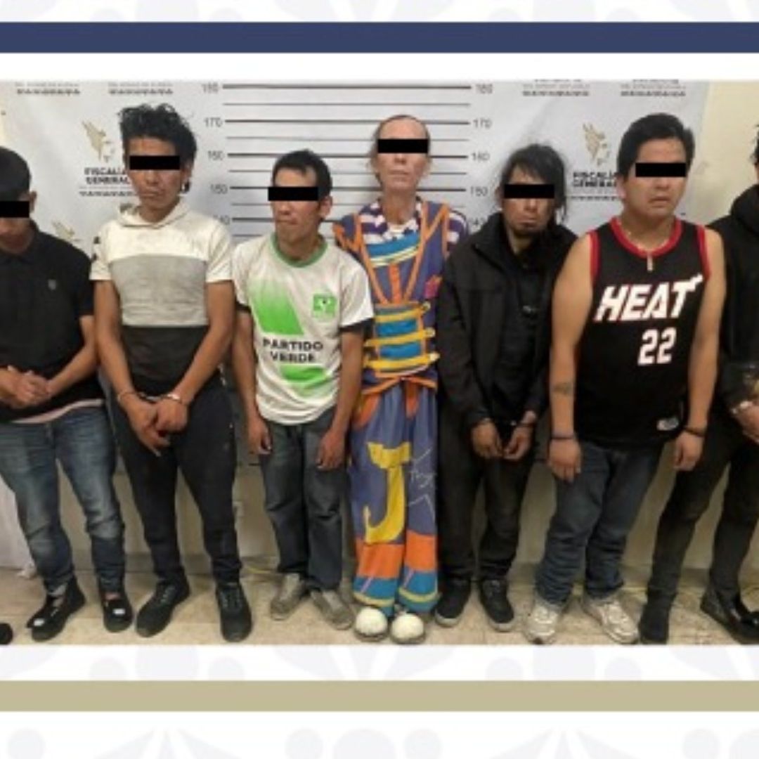 Punto de Venta de Drogas Desmantelado en San Bartolo Puebla; Siete Detenidos