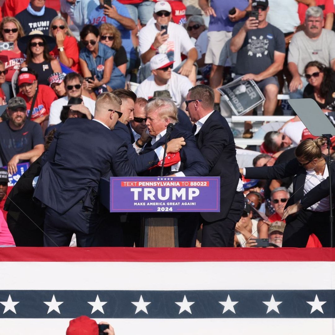 Herido Trump tras atentado en Pensilvania