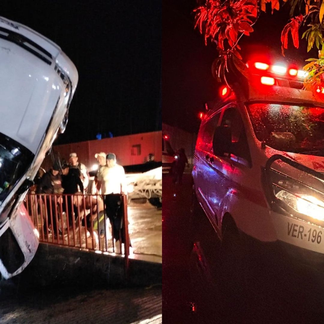 Auto Cae al Río Calzadas en Coatzacoalcos, 7 Universitarios Murieron