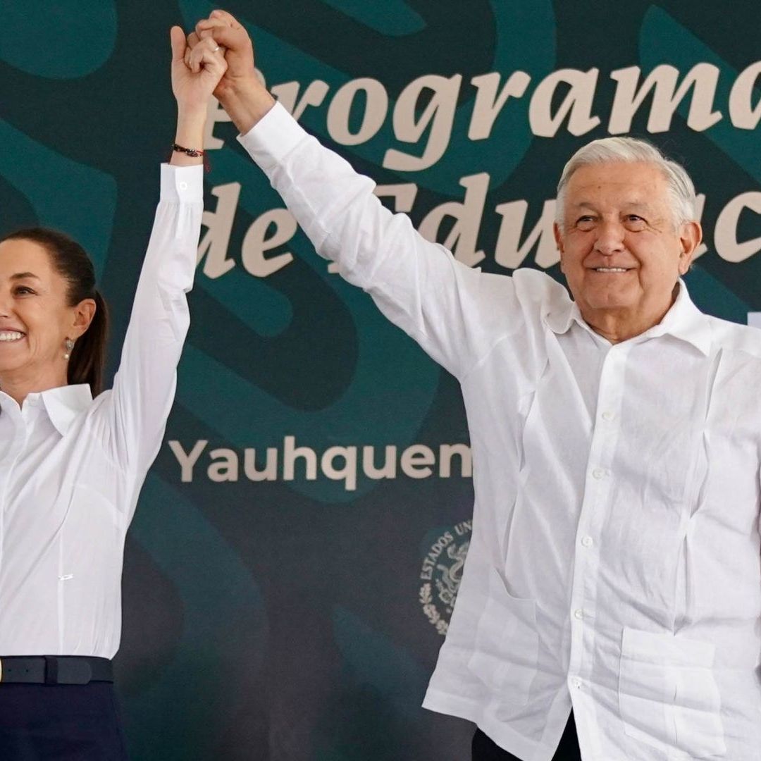 Sheinbaum reitera que dará beca universal a los estudiantes del nivel básico