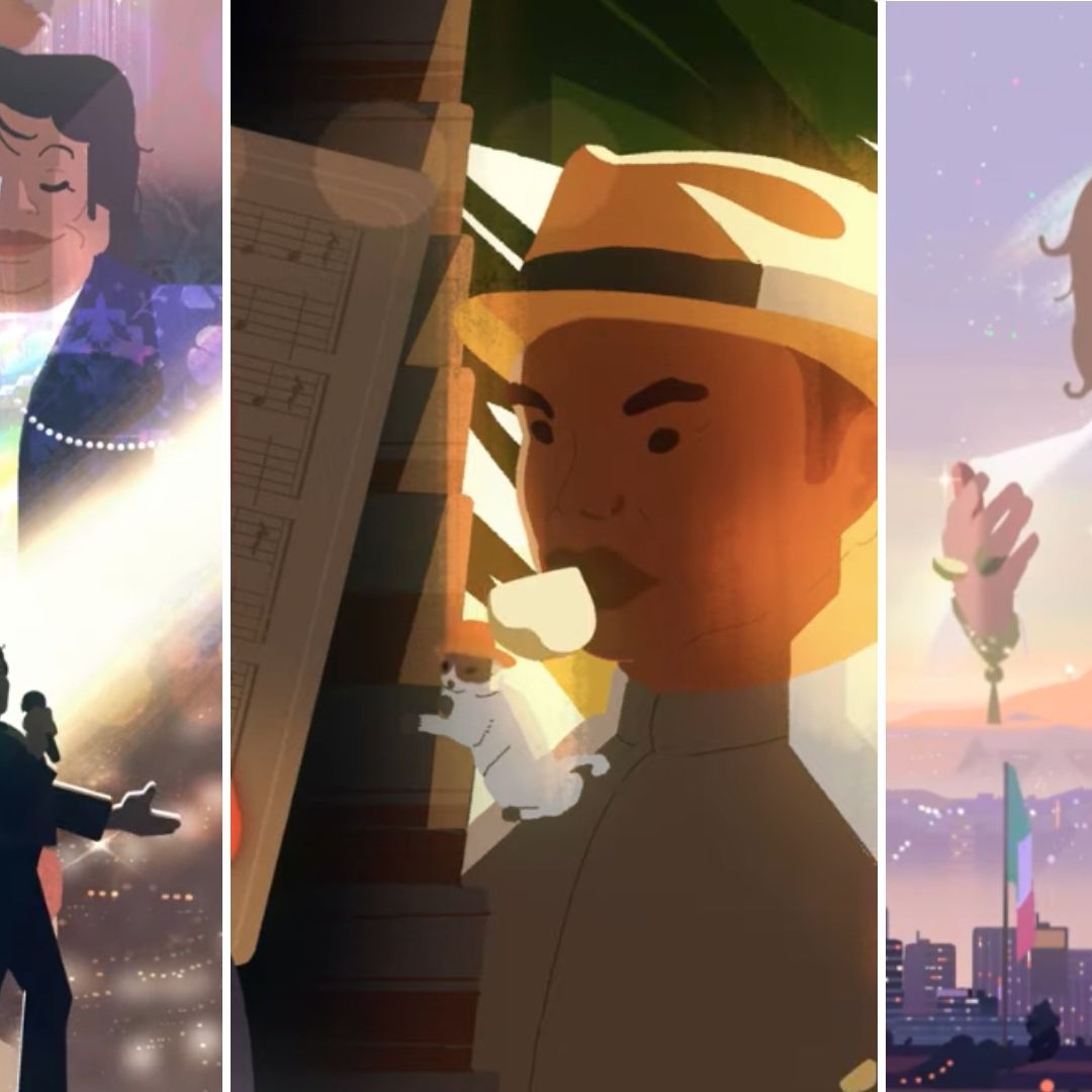 Al Ritmo del 'Noa Noa', Google Rinde Homenaje a Juan Gabriel con Emotivo Doodle