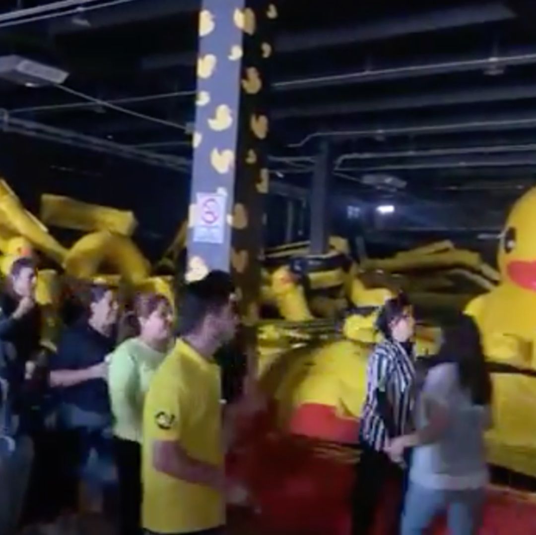 Inflalandia Quack se queda sin luz y se desinflaron sus patitos.