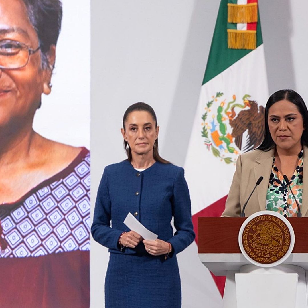 Ariadna Montiel en conferencia de prensa mañanera este 21 de julio de 2025