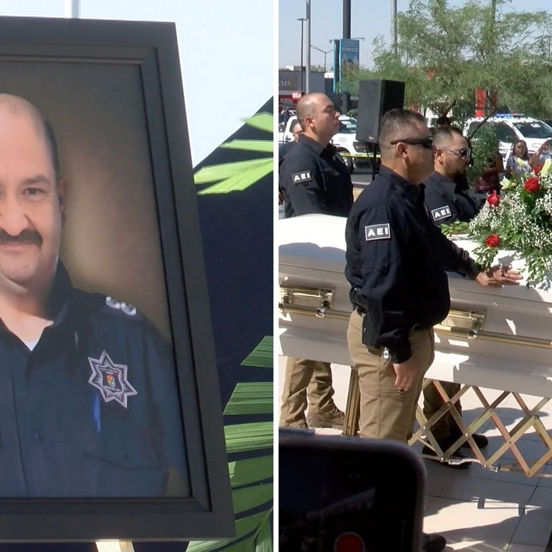 Dan Último Adiós con Homenaje a Roberto Méndez, Subcomandante Asesinado en Mexicali