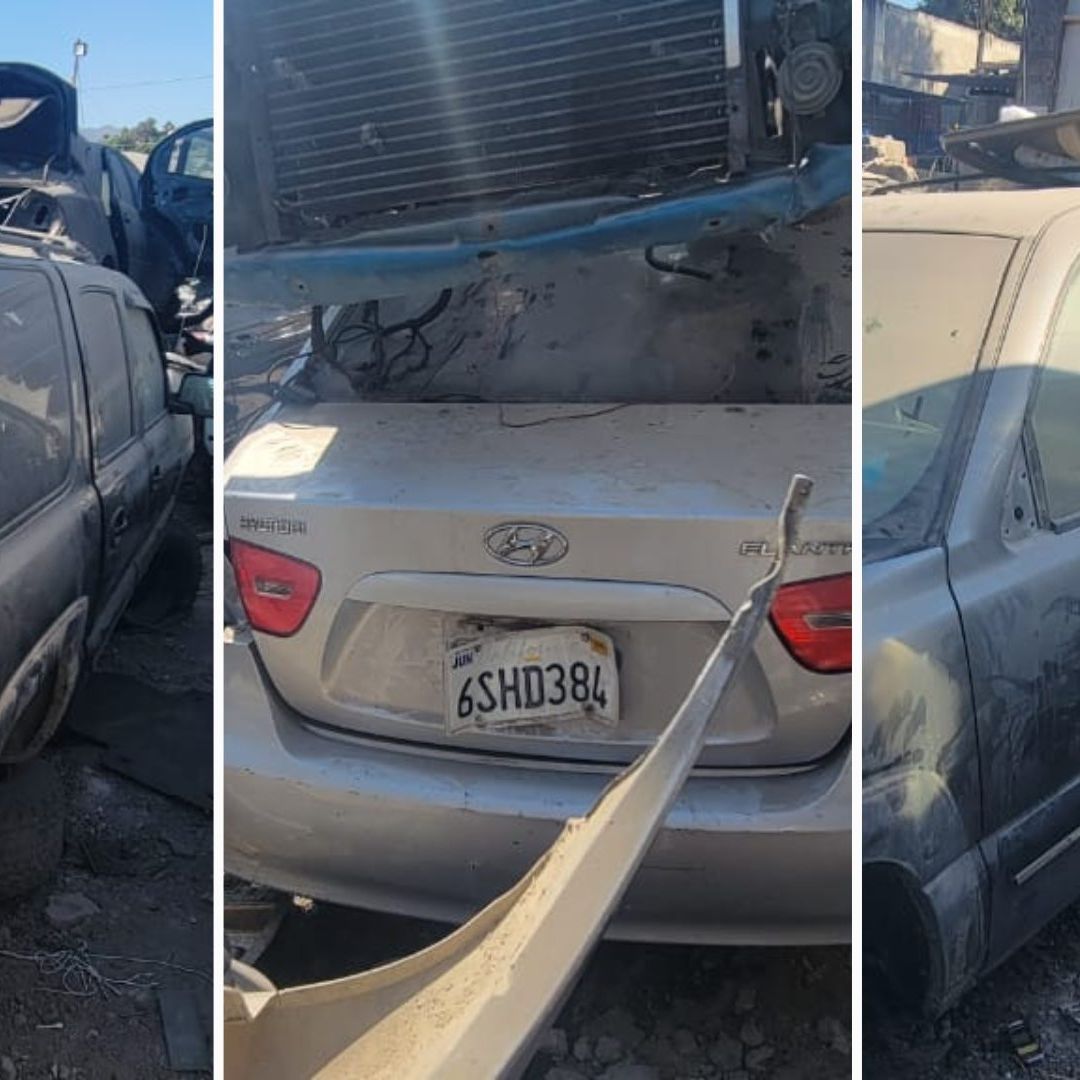 Catean Yonke en Tijuana y Encuentran 3 Vehículos Robados