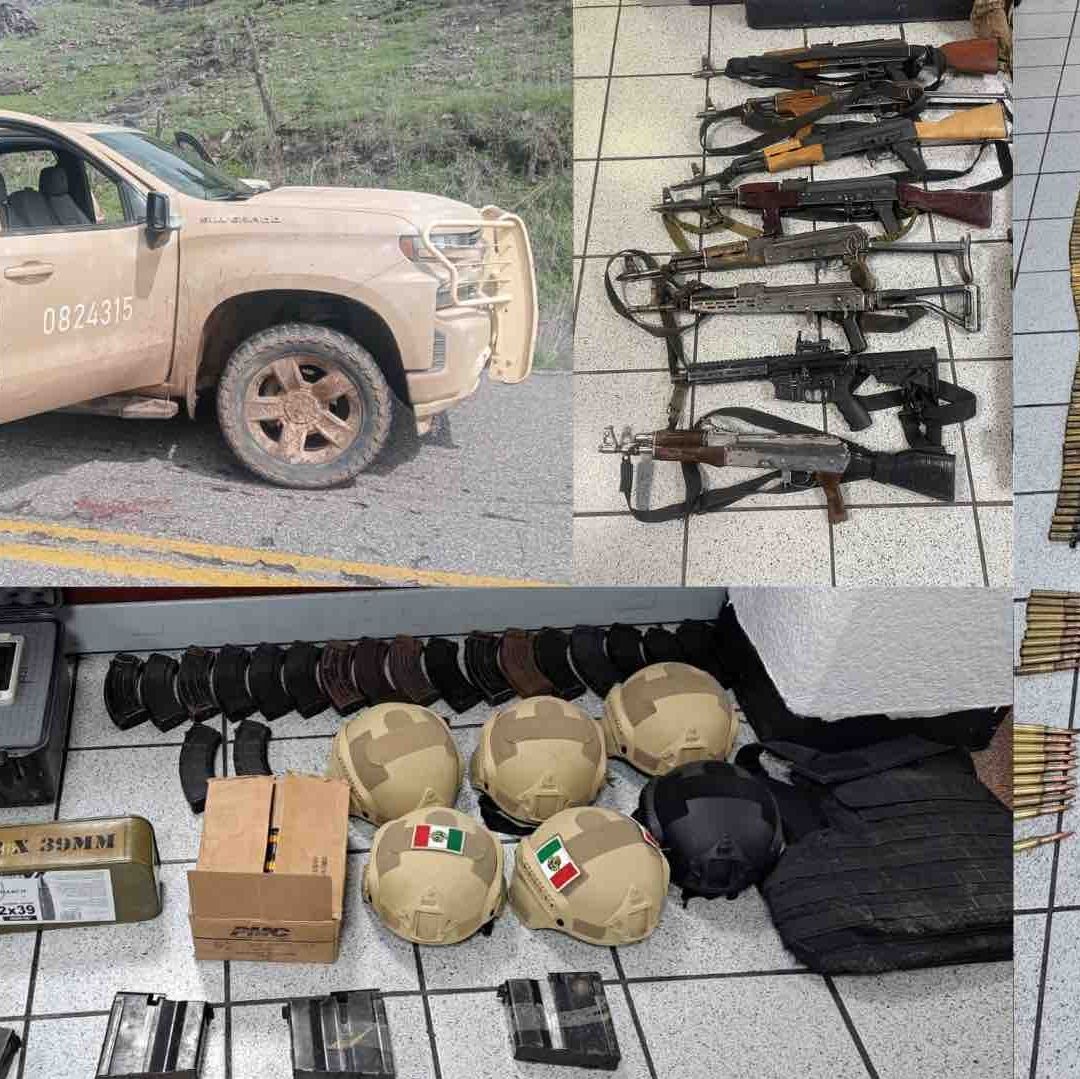 Aseguran a 5 Soldados de Sedena Falsos en Yécora, Sonora