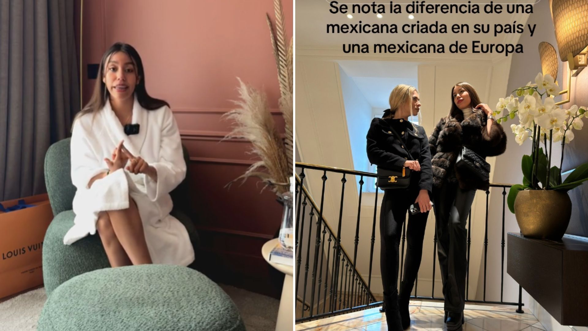 Valentina subió dos publicaciones en TikTok en las que habla despectivamente de los mexicanos y de la cultura mexicana
