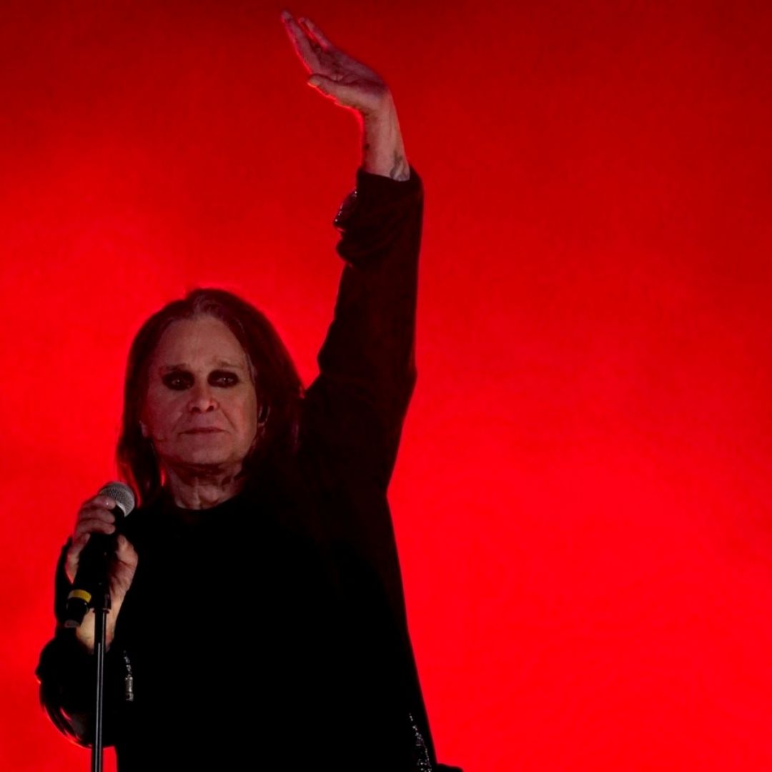 Ozzy Osbourne durante concierto en 2022