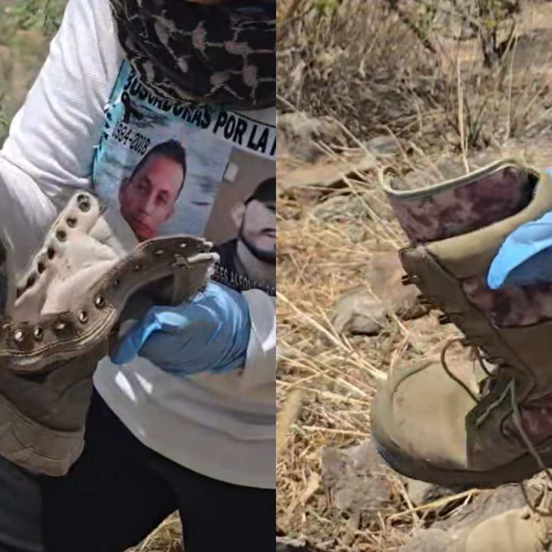 Encuentran Restos Óseos Dentro de Botas Tácticas en Pitiquito, Sonora