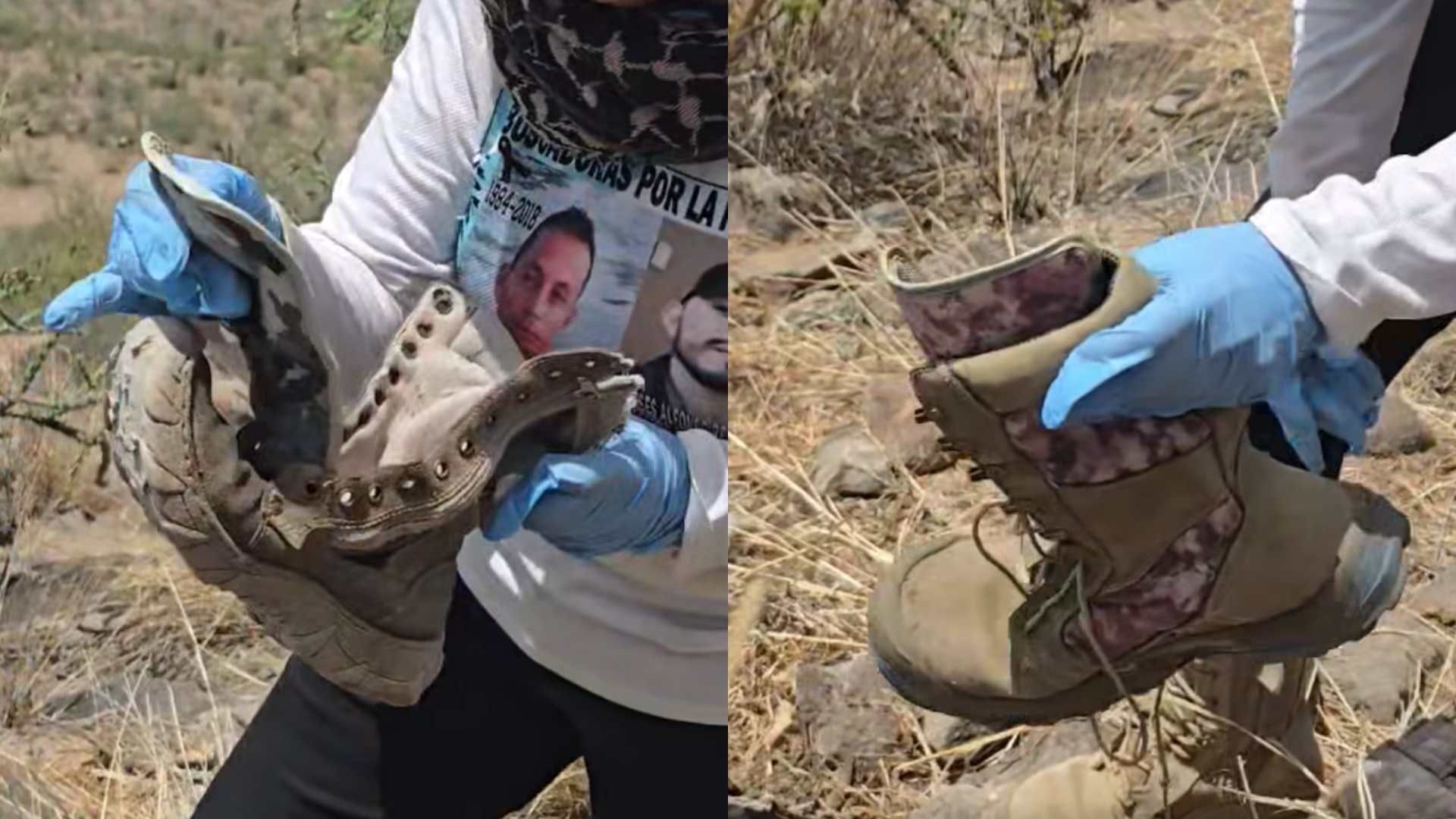 Encuentran Restos Óseos Dentro de Botas Tácticas en Pitiquito, Sonora