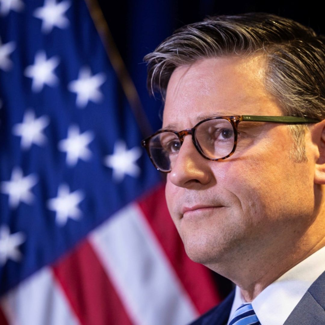 Mike Johnson, presidente de la Cámara de Representantes de Estados Unidos