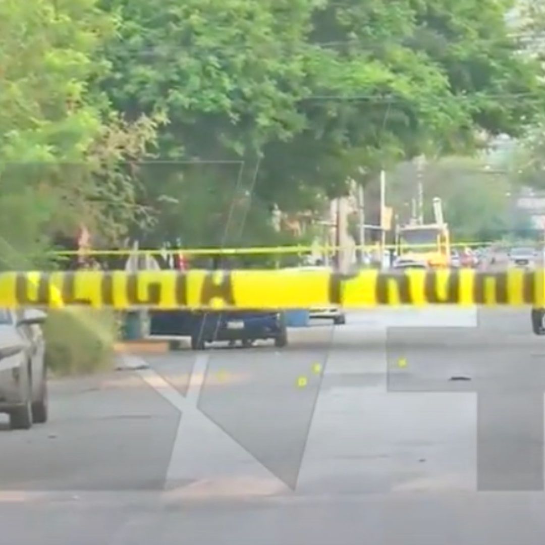 Policía de Monterrey acordona zona por balacera