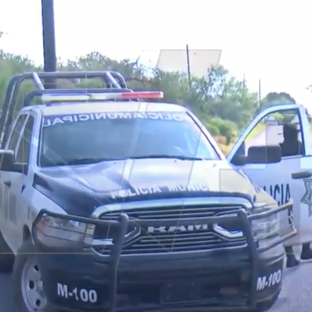 Policía de Pesquería en la colonia La Mesa