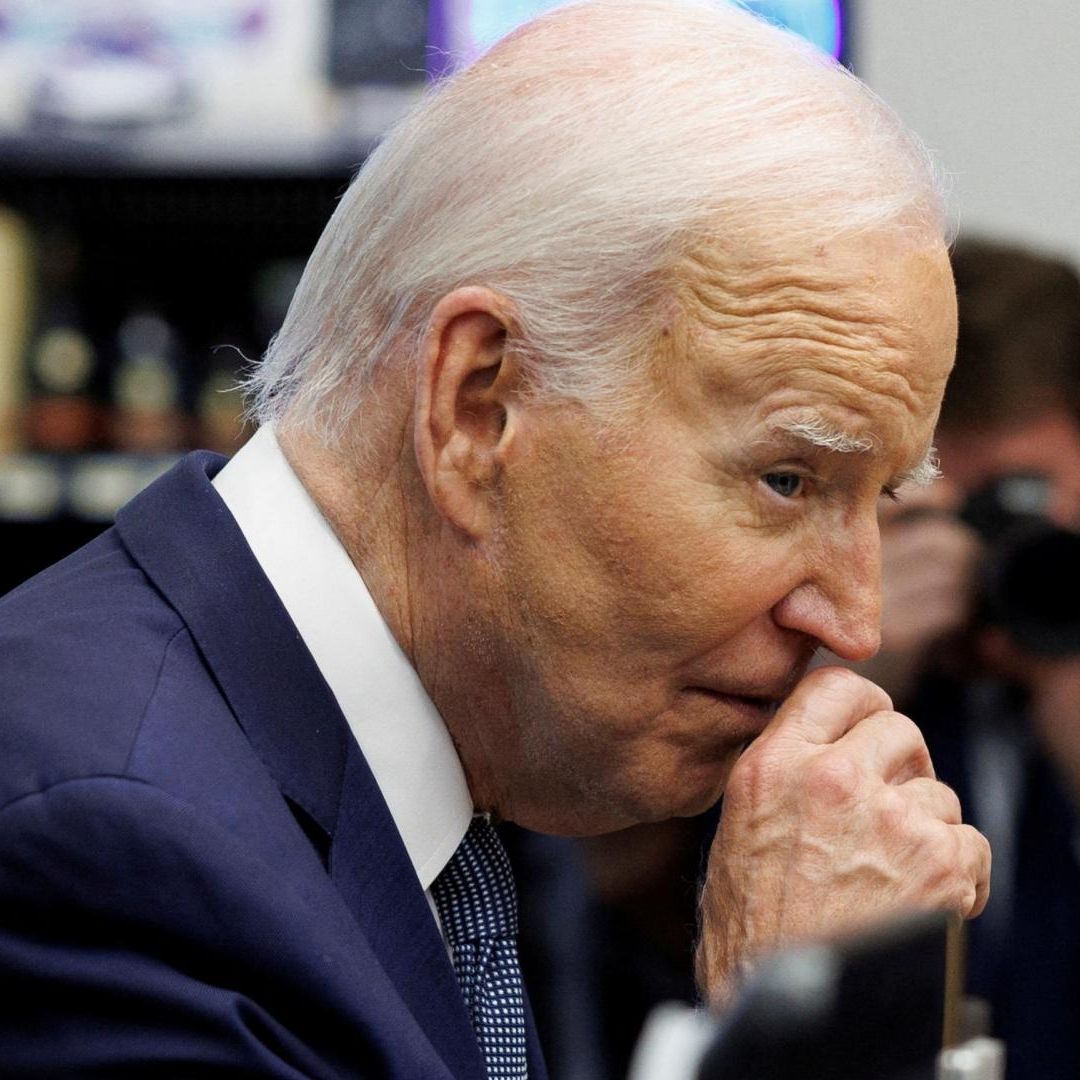 Joe Biden durante una visita a Las Vegas