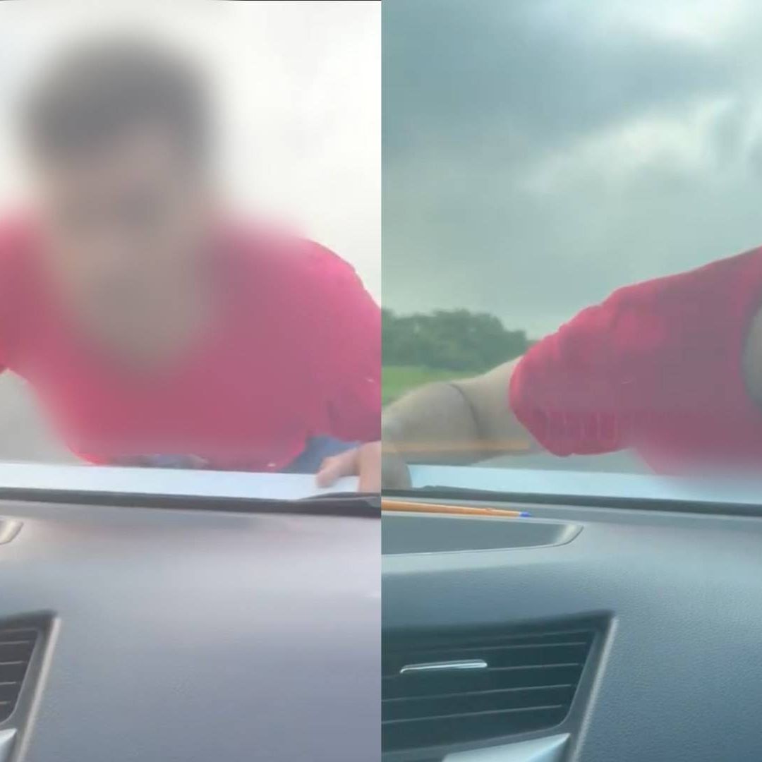El joven se encontraba en una caseta de Cosoleacaque debido a que el choffer de un autobús lo bajó por presunto ataque esquizofrénico.