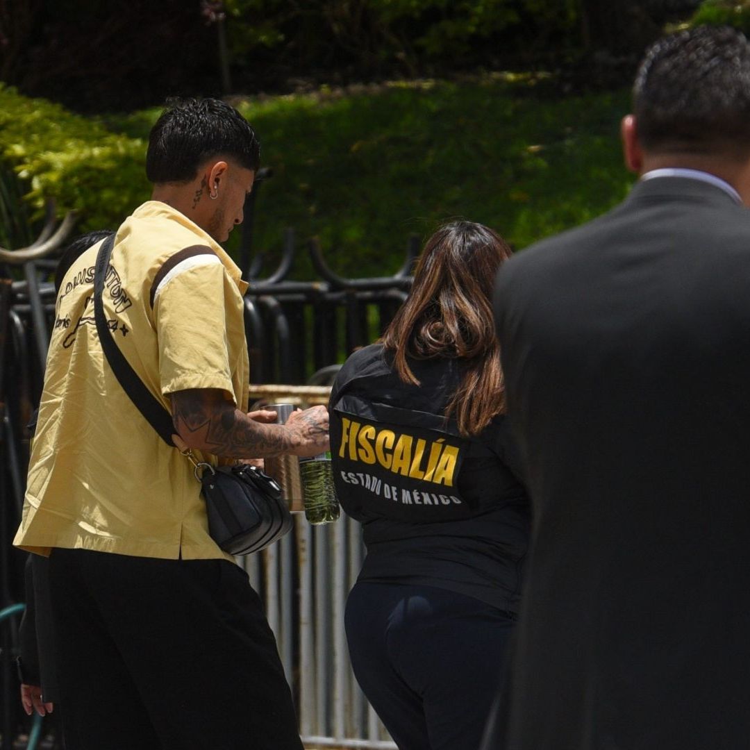 Carlos Salcedo Llega a Fiscalía de Edomex para Declarar por el Homicidio de Su Hermana