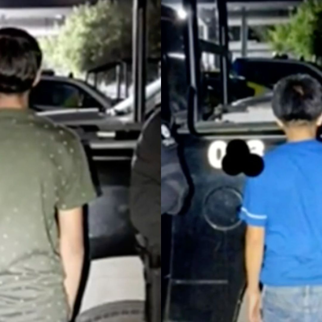 Menores detenidos