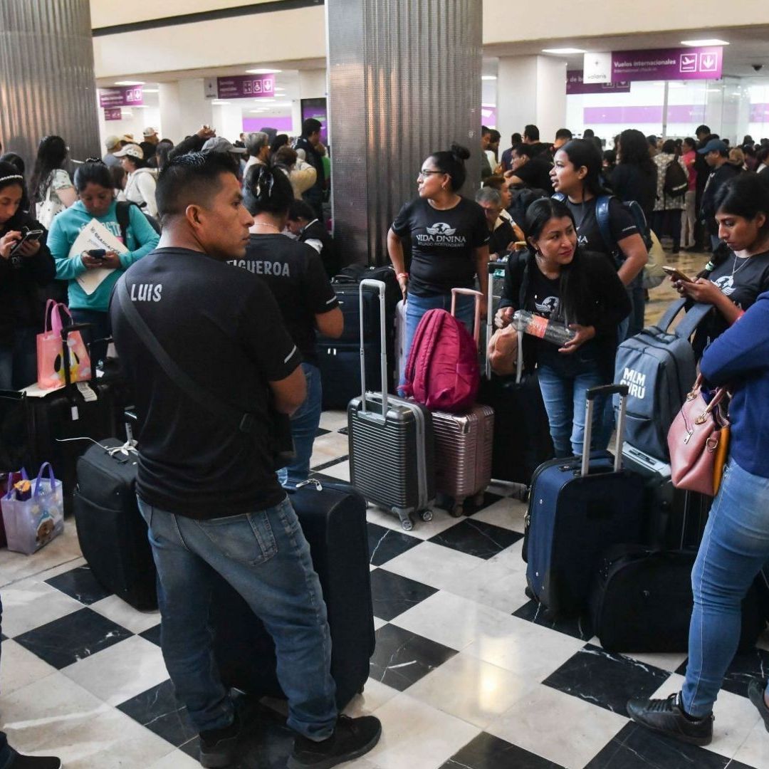 Cómo checar estatus de vuelo AICM hoy tras caída de Windows viajes cancelados Aeropuerto CDMX
