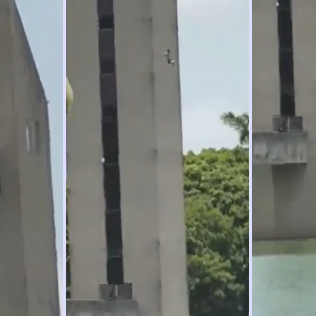 Joven Arriesga la Vida al Lanzarse desde 50 Metros a Laguna con Poca Profundidad
