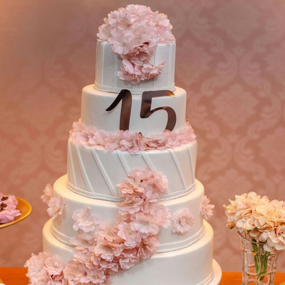 Pastel para fiesta de 15 años