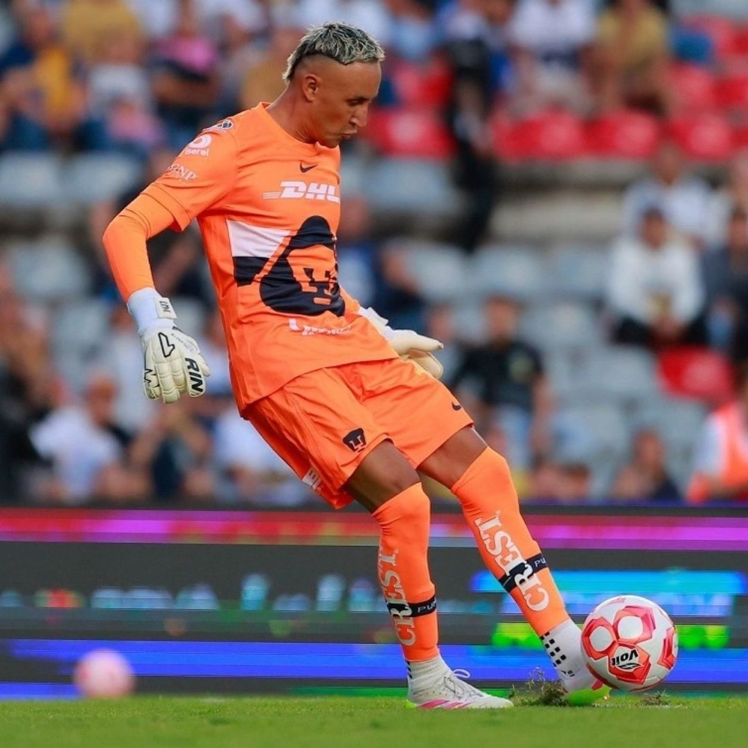 Keylor Navas debutó con los Pumas, en casa del Querétaro, en partido de la Jornada 3 del Torneo Apertura 2025.