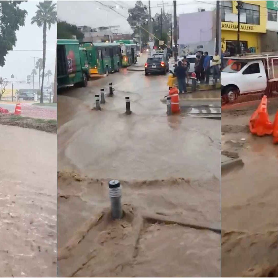 Tormenta en Zapopan, Jalisco, causa inundaciones y caos vial