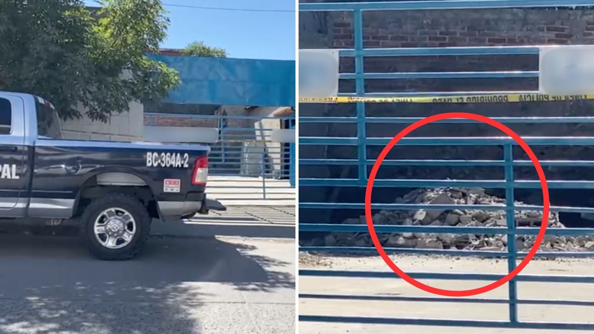 Muere Atrapado Trabajador de Obra en Tijuana al Caerle Barda Encima; Esto Pasó