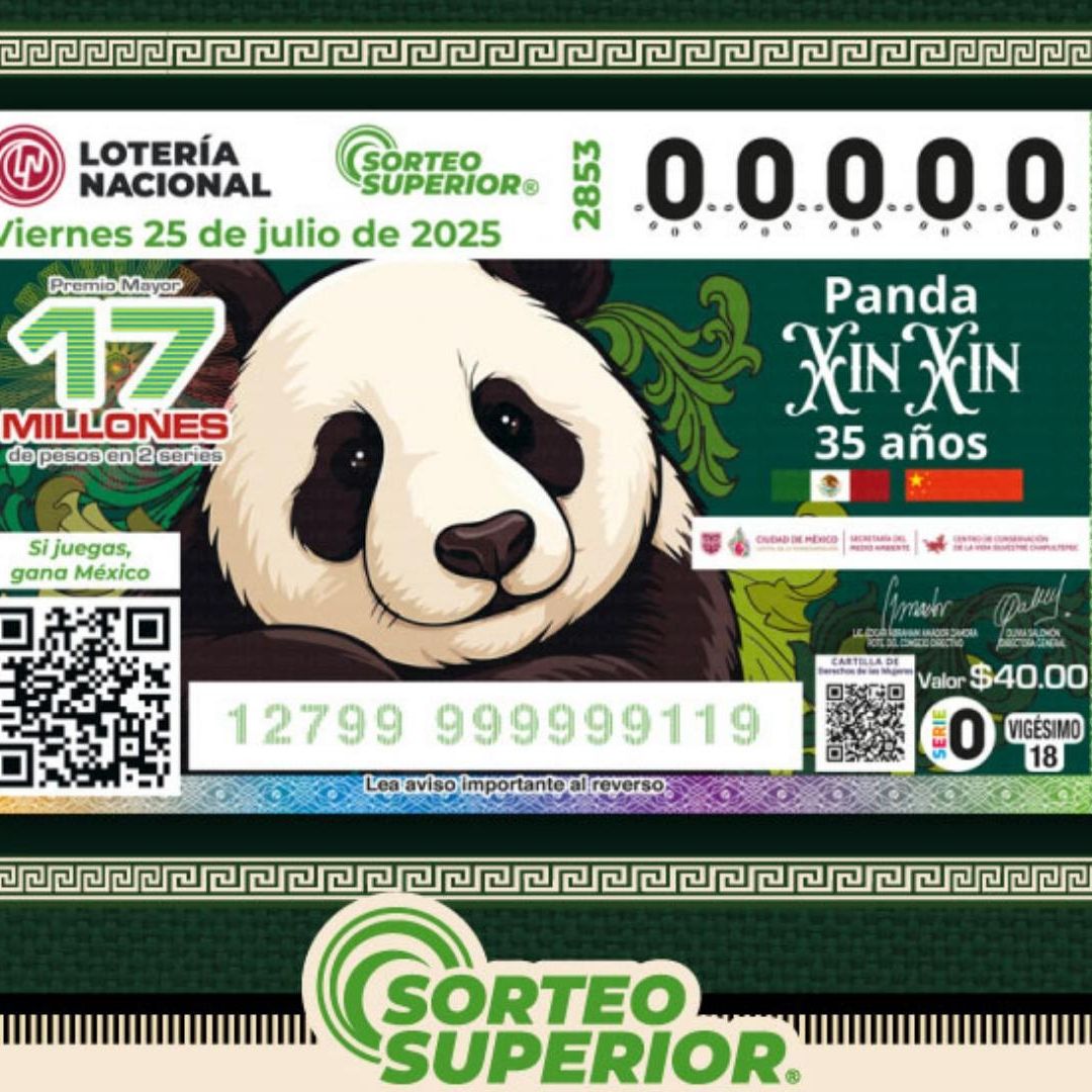 Resultados Lotería Nacional hoy 25 de julio 2025 lista de número ganadores Sorteo Superior 2853
