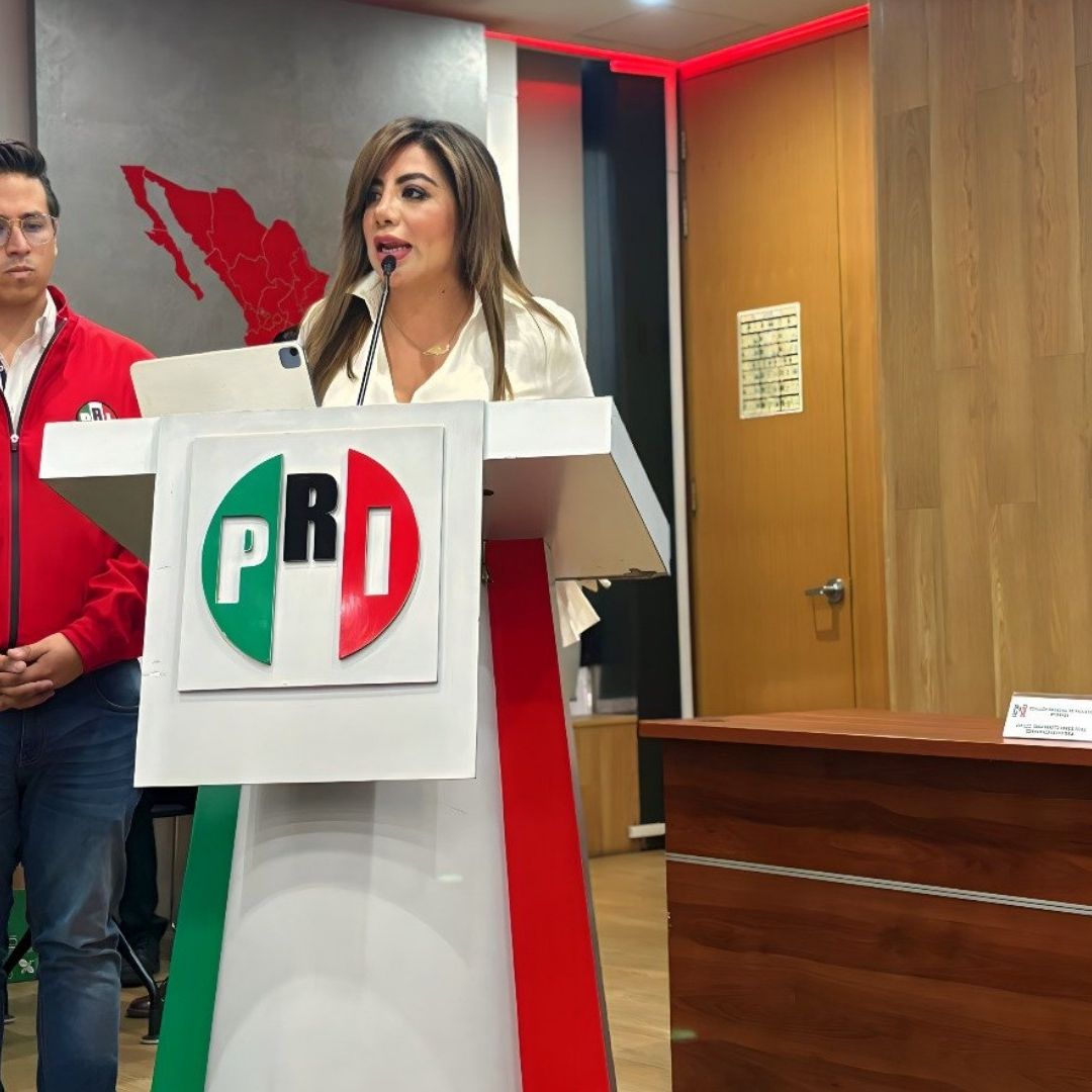 Lorena Piñón busca la presidencia nacional del PRI