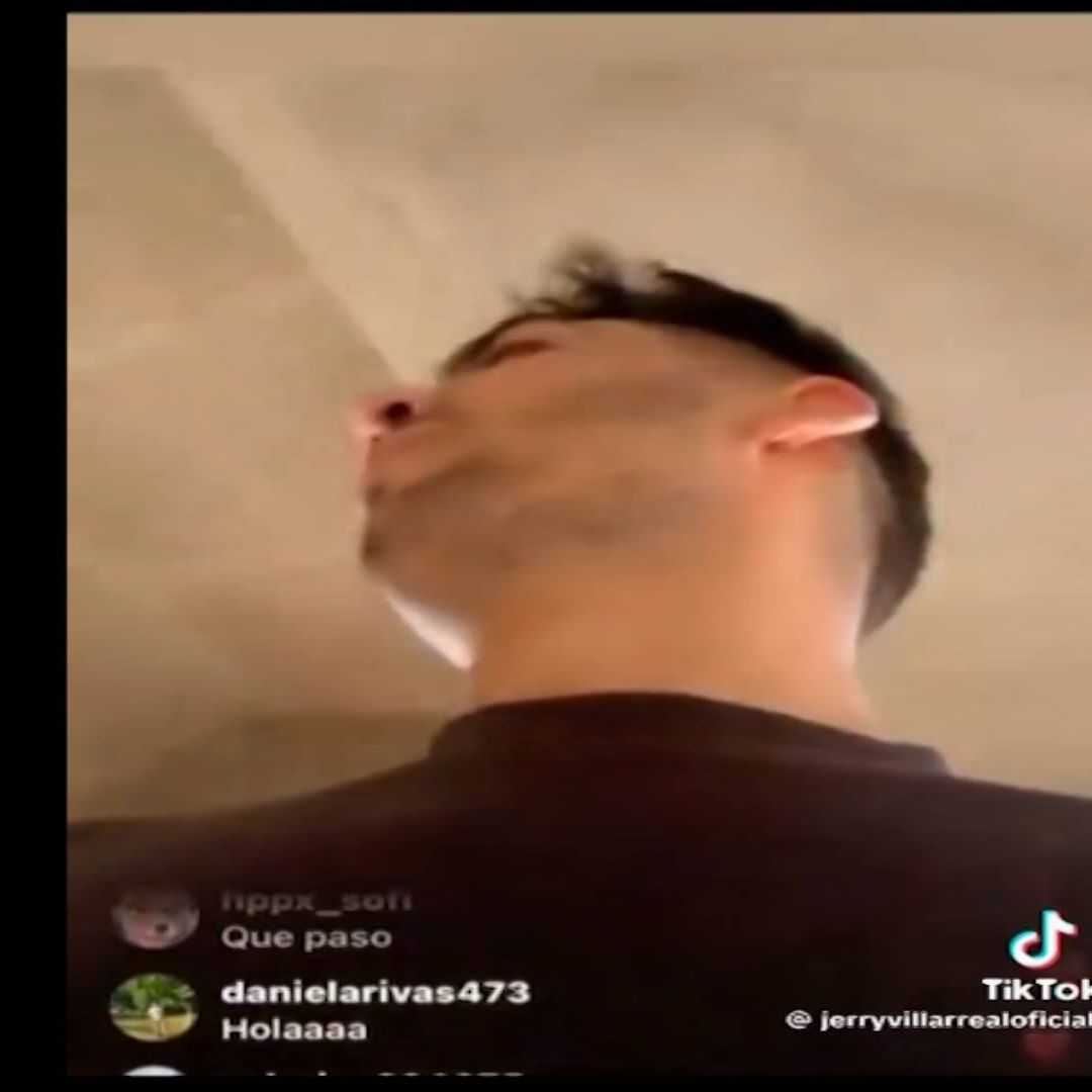 El joven realizó un en vivo tras el hecho