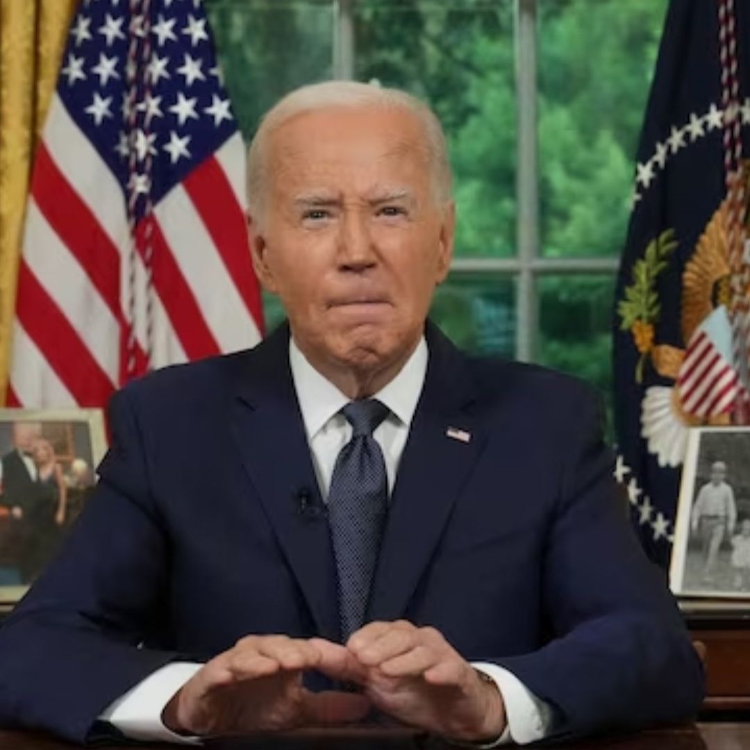 El presidente estadounidense Joe Biden durante un discurso a la nación desde la Oficina Oval de la Casa Blanca en Washington. Foto: Reuters | Archivo